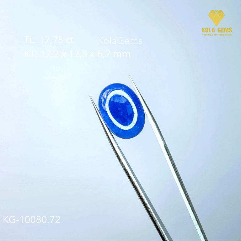 Sapphire Xanh tự nhiên KG-10080.72