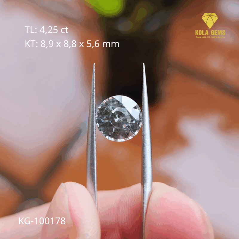 Zircon Trắng Tự Nhiên KG-100178