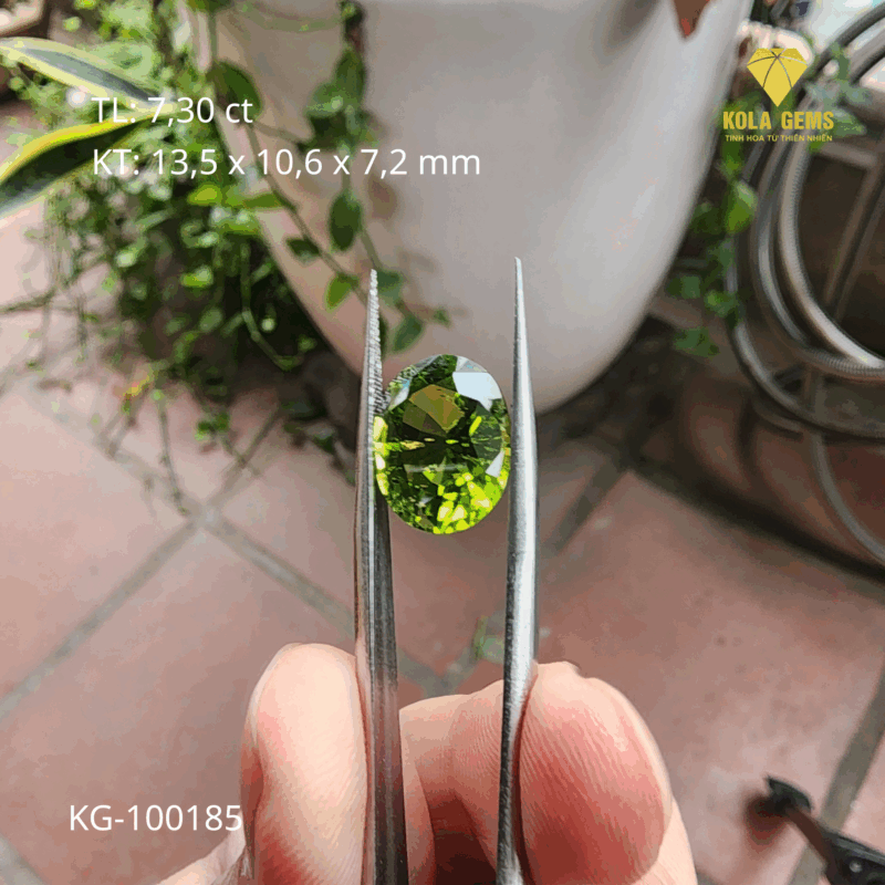 Peridot Xanh Chuối Tự Nhiên KG-100185