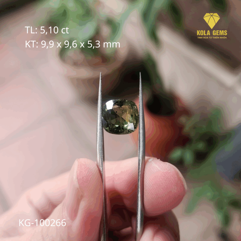 apphire Vàng Lục Tự Nhiên KG-100266