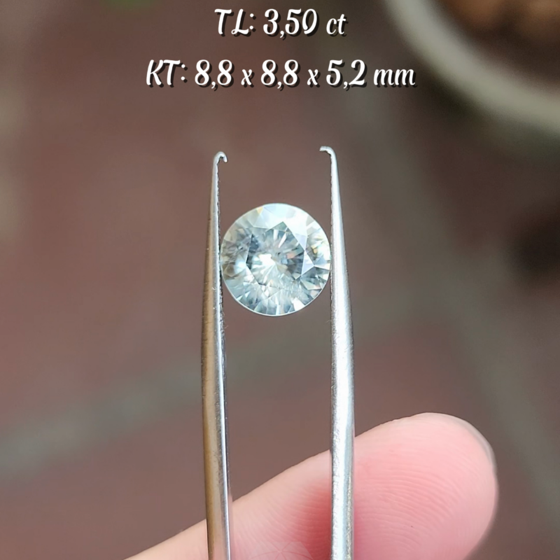 Zircon Trắng Tự Nhiên KG-10098