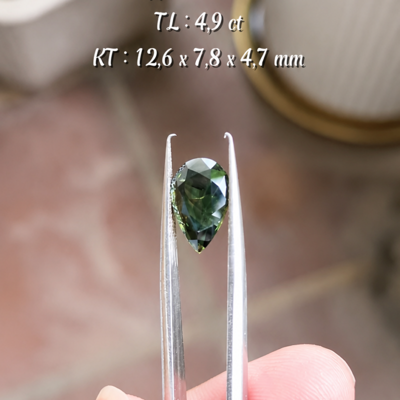 Sapphire Xanh Đậm Tự Nhiên KG-100239